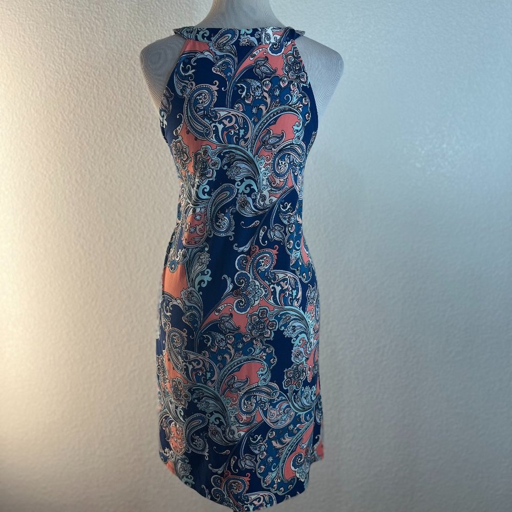 COPY - Dotti Women's Halter Metal Embellished Dress Coverup M-L - Picture 4 of 5